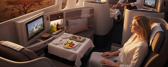 Business Class Worldwide Flights